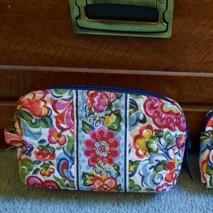 Vera bradley makeup bag